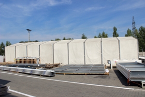 Raktársátor 7,5 méter széles-0